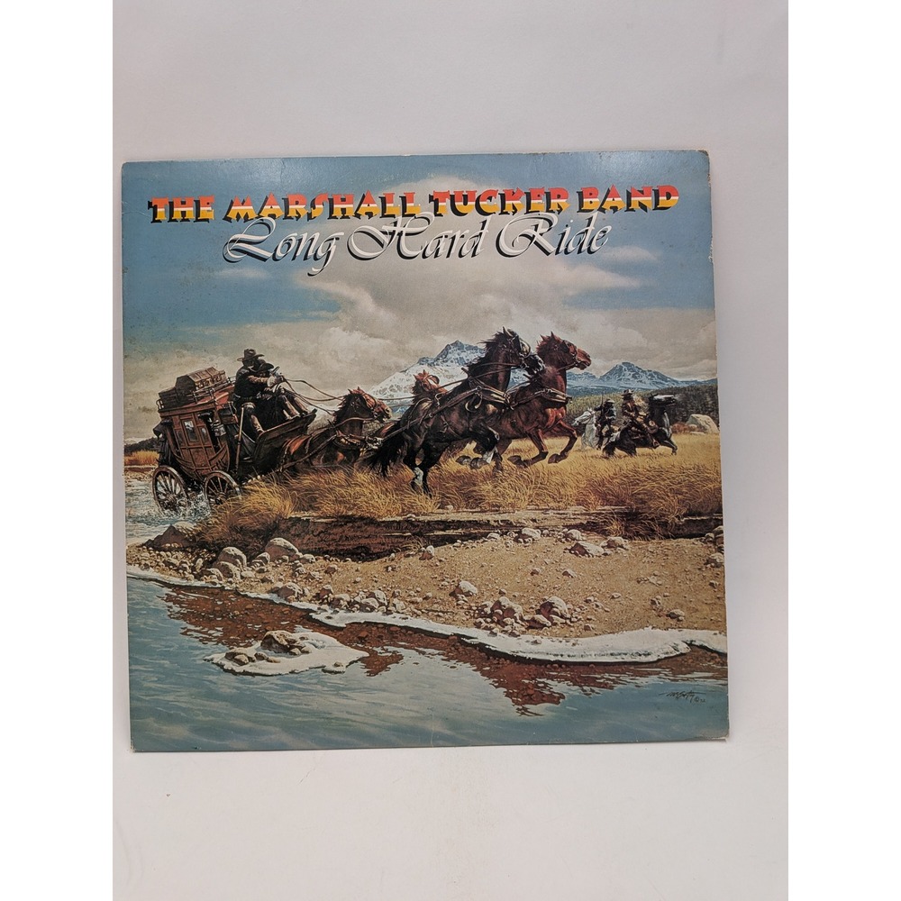 Marshall Tucker Band Long Hard Ride Vinyl LP 1976 Capricorn CP 0170 Rock Record